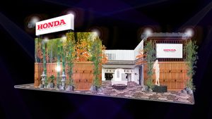 Honda出展ブースイメージ