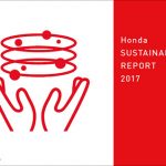 「Honda SUSTAINABILITY REPORT 2017」表紙